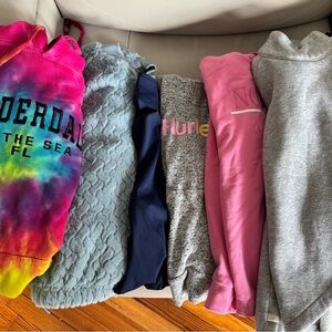 6 piece Girls’ Back to School Medium Hoodies Sets Size M (10-12)